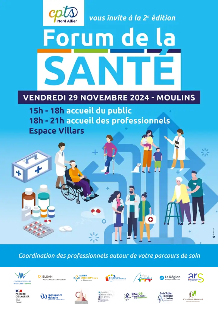 Journée des partenaires de la CPTS Nord Allier 2024